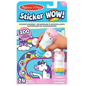 Melissa & Doug Sticker WOW! - Samolepky jednorožci