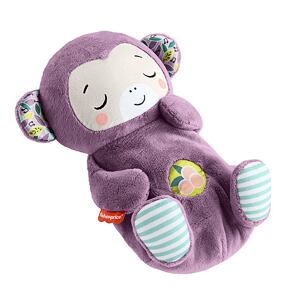 Mattel Fisher Price Mazlivá a uklidňující fialová opička