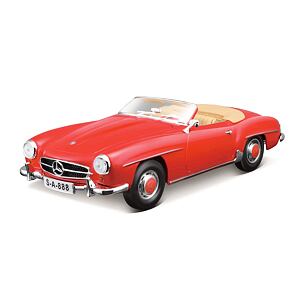 Maisto 1955 Mercedes-Benz 190SL, červená, 1:18