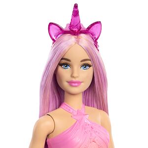 Mattel Barbie Pohádková víla jednorožec - růžová
