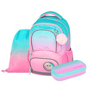 Oxybag Školní set 3ks OXY NEXT Ombre Pink