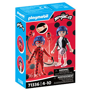 Playmobil Kouzelná Beruška a Černý kocour: Marinette & Beruška