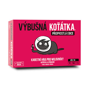 Asmodee Výbušná koťátka: Přisprostlá edice