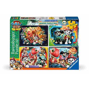 Ravensburger Tlapková patrola: Dinosauří film Puzzle 4x42 dílků