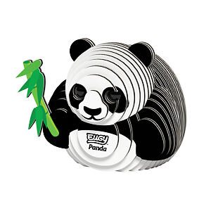 EUGY Panda 3D kartonová skládačka