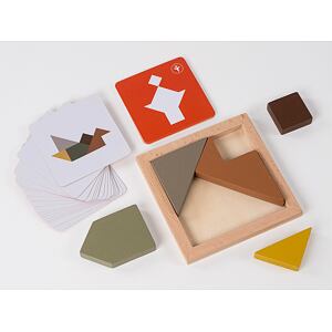 RECENTTOYS Tangram 4 elementy - oheň