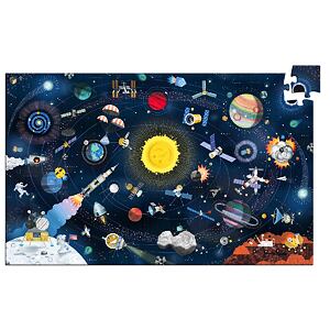 DJECO Puzzle Vesmír s popisem