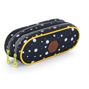 OXYBAG Pouzdro etue 2 zipy - OXY SCOOLER Daisy black