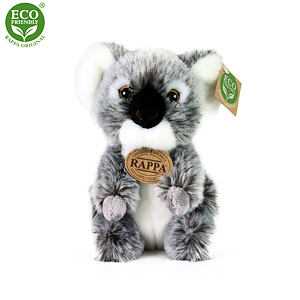 Rappa Plyšový medvídek koala sedící 18 cm ECO-FRIENDLY