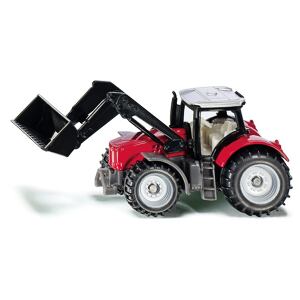 SIKU Blister - Massey Ferguson s předním nakladačem