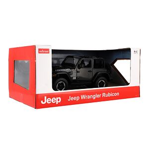 Rastar Auto RC Jeep Wrangler Rubicon černý