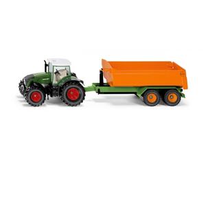 SIKU Farmer - traktor Fendt s vyklápěcím přívěsem, 1:50