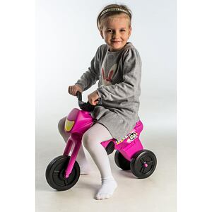 Yupee Odrážedlo Enduro růžové velké