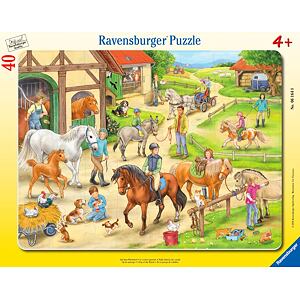 Ravensburger Na koňské farmě Puzzle 40 dílků