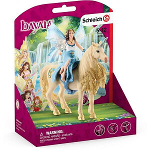 Schleich Bayala Víla Eyelas na zlatém jednorožci