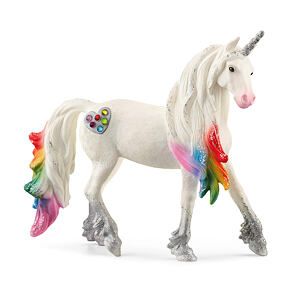 Schleich Jednorožec hřebec srdíčkový duhový