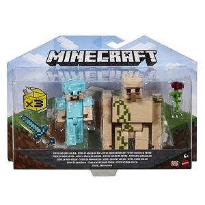 Mattel Minecraft Figurka 8cm dvojbalení, více druhů