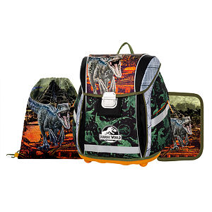 Školní set 3ks PREMIUM LIGHT - Jurassic World