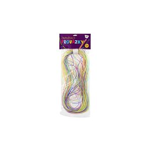 Teddies Zaplétací provázky/bužírky barevné 100cm 35ks v sáčku