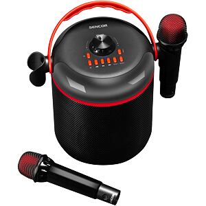 SENCOR Bluetooth reproduktor s bezdrátovými mikrofony