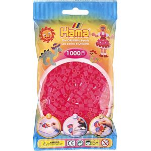 Hama Zažehlovací korálky MIDI - neonové růžové 1.000ks