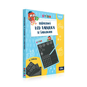 Albi Kvído - LCD kreslicí tabulka se šablonami