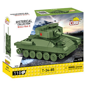 Cobi II WW Tank T-34/85, 1:72