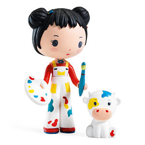 DJECO Tinyly figurka Barbouille a Gribs