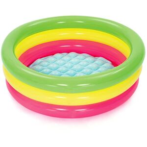 Bestway Nafukovací bazének růžovo-žluto-zelený, průměr 70 cm