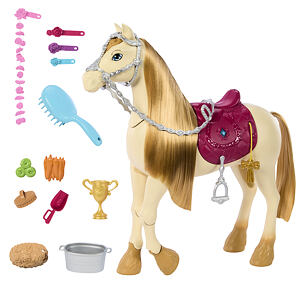 Mattel Barbie Tančící kůň se zvuky a doplňky