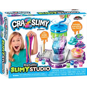 Cra-Z-Slimy Továrna  na výrobu slizu - metalické barvy