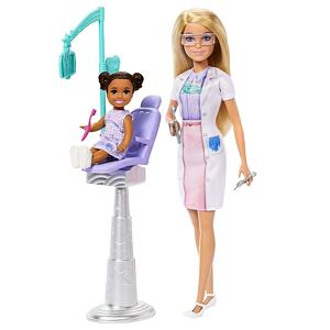 Mattel Barbie HERNÍ SET POVOLÁNÍ - ZUBAŘKA