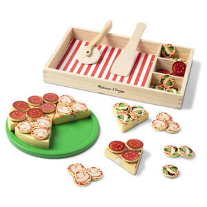Melissa & Doug Dřevěná pizza
