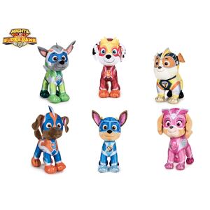 Mikro Tlapková patrola Super Mighty Pups plyš 19cm, 6 druhů