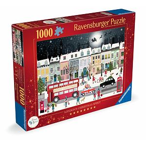 Ravensburger Vánoční duch Londýna Puzzle 1000 dílků