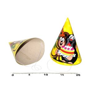 Wiky Párty čepička Krtek a kamarádi 6 ks, 15 cm