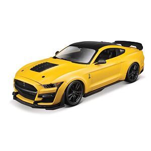 Maisto 2020 Mustang Shelby GT500, metal žlutá, 1:18