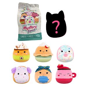 SQUISHMALLOWS Mystery voňavý plyšák, 13 cm - svačinka, více druhů