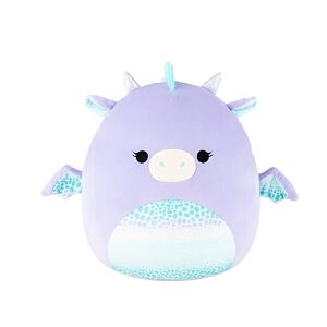 SQUISHMALLOWS Fialový dráček - Drow, 30 cm