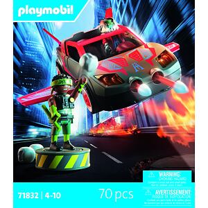 Playmobil Hrdina s multifunkčním vozidlem