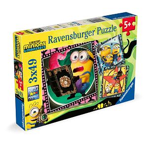 Ravensburger Mimoni 3 Puzzle 3x49 dílků