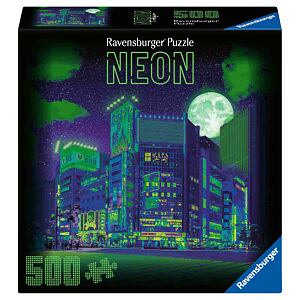 Ravensburger Neonová kolekce: Tokio Puzzle 500 dílků