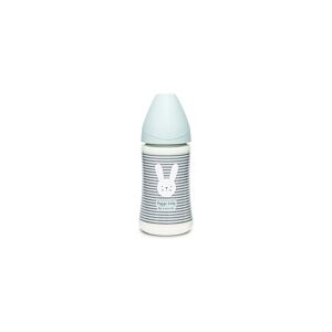 Suavinex Premium láhev 270 ml 3P Hygge proužky, zelená