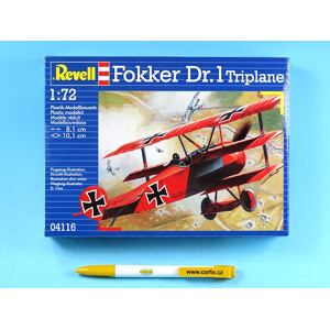 Revell Plastic ModelKit Letadlo 04116 - 'Fokker DR. 1 Triplane (1:72)