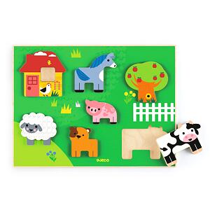 DJECO Farm Story puzzle