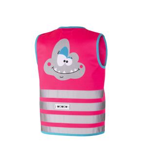 WOWOW Dětská reflexní vesta - Crazy Monster Jacket Pink M