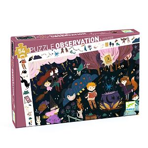 DJECO Vyhledávací puzzle Škola kouzel