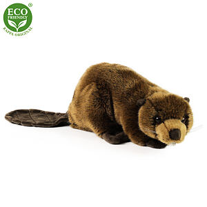 Rappa Plyšový bobr 28 cm ECO-FRIENDLY