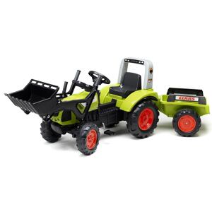 FALK Šlapací traktor Clas Arion 430 s nakladačem a vozíkem