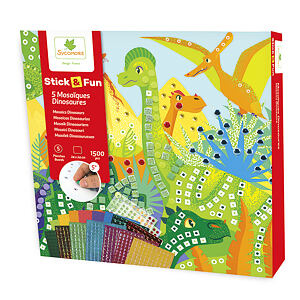 Sycomore Stick & Fun Mozaika 5x Dinosauři